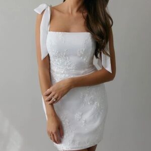 Park & Fifth Tanner Mini Dress - Bridal